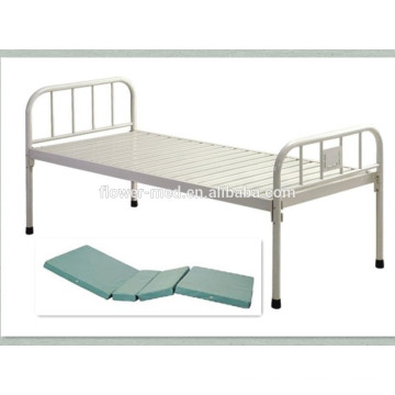 Cama médica FB-36 con colchón simple cama plana para el hospital